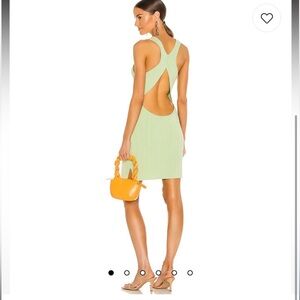 REVOLVE x Michael Costello Green Mini Dress